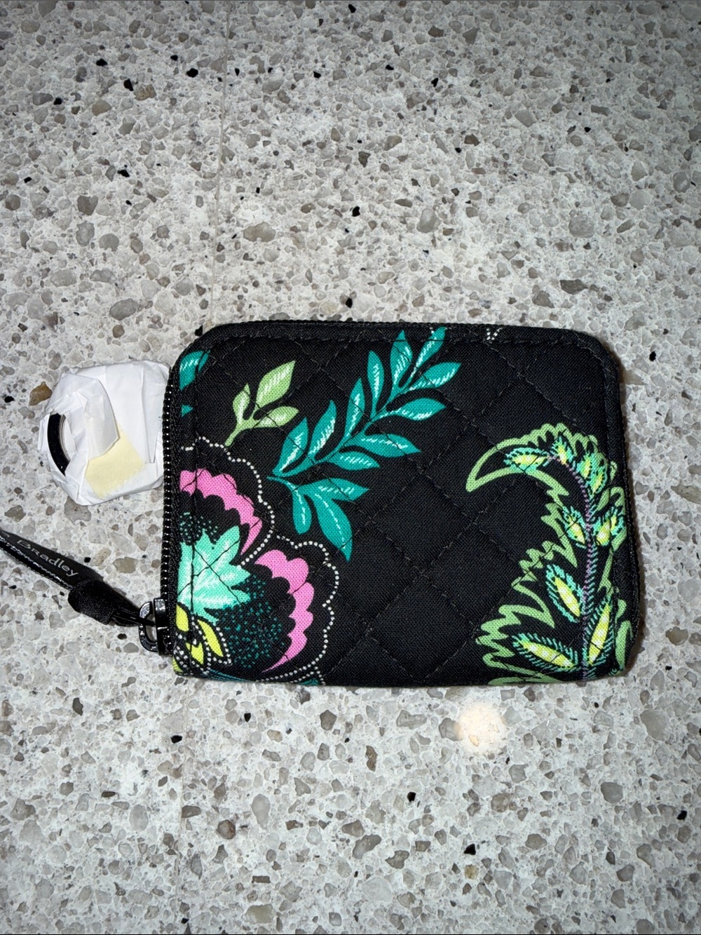 Vera Bradley Island Garden Zip Card Wallet - NWT